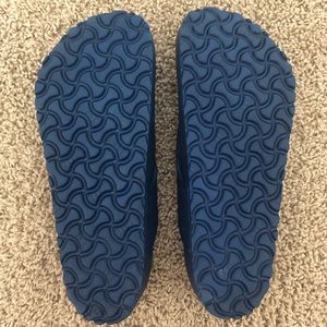 CROC blue flip flops